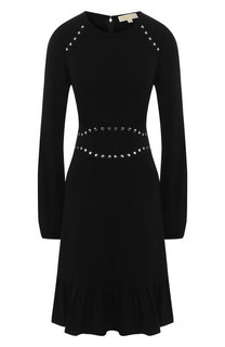Однотонное платье с декоративной отделкой MICHAEL Michael Kors