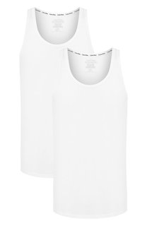 Комплект из двух хлопковых маек с круглым вырезом Calvin Klein Underwear