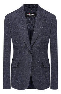 Жакет из смеси шелка и шерсти Kiton
