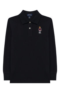 Хлопковое поло с длинными рукавами Polo Ralph Lauren