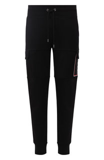 Хлопковые джоггеры с карманами Moncler