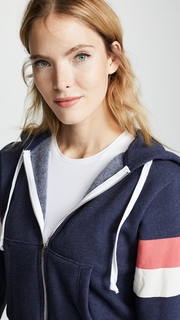 Wildfox Varsity Stripe Reagan Hoodie