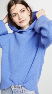 TSE Cashmere Flared Sleeve Cashmere Hoodie