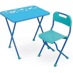 Комплект мебели Nika Kids "Алина", голубой