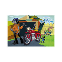 Настольная салфетка «НУ ПОГОДИ! - Мотоцикл» 44х28 см, дизайн 3Д МФК профит