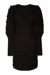 Черное вязаное платье Zimmermann