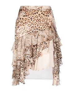 Юбка длиной 3/4 Roberto Cavalli
