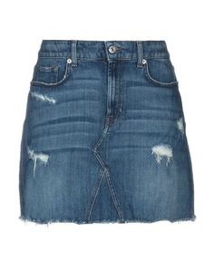 Джинсовая юбка 7 For All Mankind