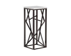 Высокий столик из мрамора Garda Decor