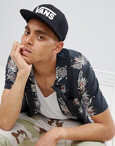 Черная бейсболка Vans Drop V II VA36ORY28 - Черный