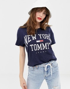 Футболка с принтом New York Tommy Jeans - Черный