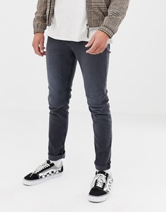 Серые суженные книзу джинсы Cheap Monday - Синий
