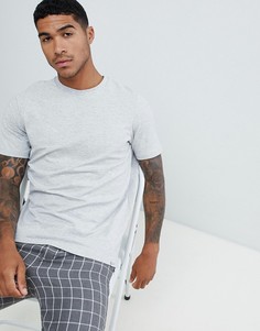 Серая базовая футболка Pull&Bear Join Life - Серый