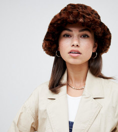 Шапка из искусственного меха с леопардовым принтом Kangol - Мульти