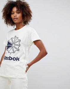 Белая футболка Reebok - Белый