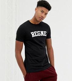 Футболка с принтом ASOS DESIGN Tall - Черный