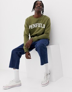 Зеленый свитшот с логотипом Penfield Stowe - Зеленый