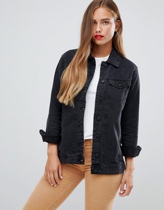 Джинсовая oversize-куртка JDY Ashley - Черный