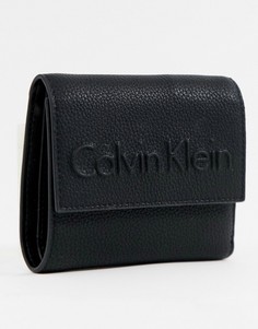 Кошелек среднего размера Calvin Klein - Черный