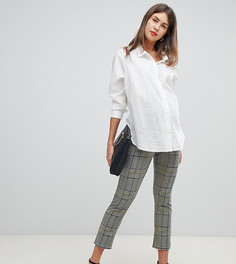 Жаккардовые брюки скинни с завышенной талией ASOS DESIGN Maternity - Мульти