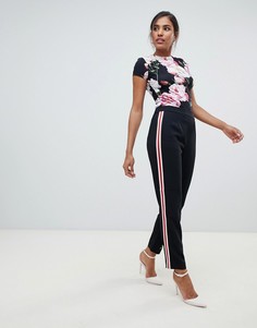 Брюки с цветочной отделкой Ted Baker Madlyne - Мульти