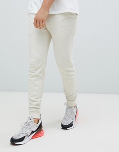 Облегающие джоггеры ASOS DESIGN - Белый