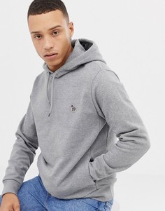 Худи серого меланжевого цвета с логотипом PS Paul Smith - Серый