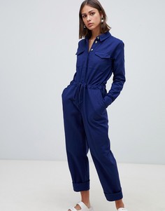 Повседневный комбинезон с завязкой на поясе ASOS DESIGN - Мульти