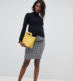 Юбка в клетку Mamalicious - Мульти Mama.Licious