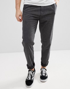 Свободные брюки из хлопка с начесом Esprit - Серый