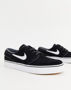 Черные кроссовки Nike Sb Stefan Janoski - Черный