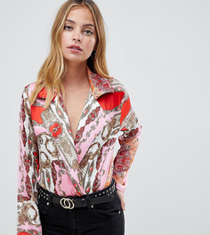 Боди с цепочным узором Parisian Petite - Мульти