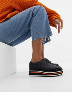Туфли на плоской подошве ASOS DESIGN - Черный
