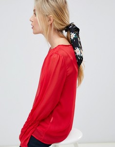 Резинка для волос с цветочным принтом ASOS DESIGN - Мульти