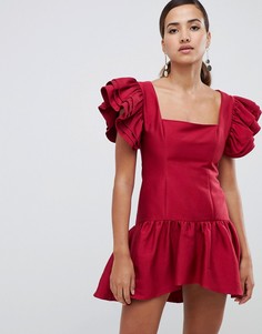 Платье мини C/meo Indulgent - Красный