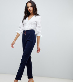 Свободные брюки со шнурком Vero Moda Tall - Темно-синий