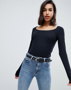 Лонгслив Vero Moda - Черный