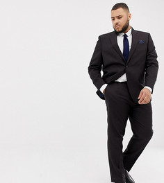 Темно-фиолетовые брюки скинни River Island Big & Tall - Фиолетовый