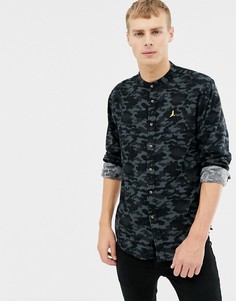 Фланелевая рубашка с воротником на пуговице Brave Soul - Серый