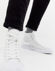 Белые высокие кеды Converse Chuck Taylor All Star 1U646 - Белый
