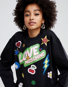 Свитшот Love Moschino - Черный