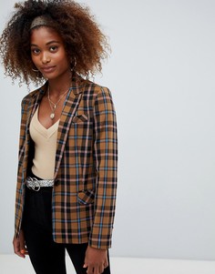 Блейзер в клетку Bershka - Мульти