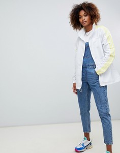 Белая куртка в винтажном стиле adidas Originals - Белый