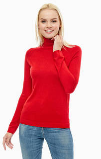 Красная водолазка красного цвета United Colors of Benetton