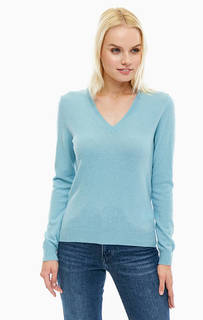 Шерстяной джемпер с треугольным вырезом United Colors of Benetton