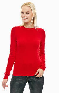 Джемпер из шерсти красного цвета United Colors of Benetton