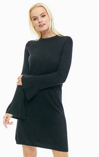 Шерстяное платье с расклешенными рукавами United Colors of Benetton