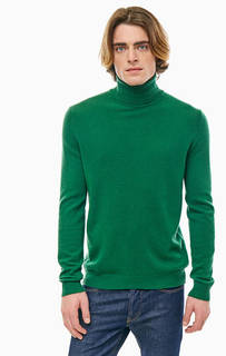 Зеленая водолазка из шерсти United Colors of Benetton