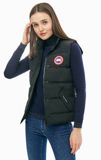 Черный жилет с пуховым наполнителем Freestyle Vest Canada Goose