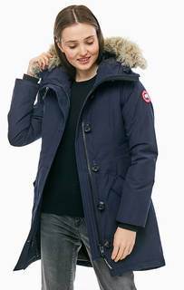Утепленная парка Rossclair Parka синего цвета Canada Goose